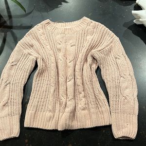 Blush pink sweater Hippie Rose
